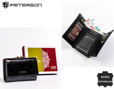 PETERSON PTN PL-412 RFID leather wallet