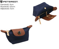 Skórzane etui na klucze PTN CKY-01 Navy