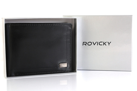 Rovicky men's RFID leather wallet CPR-021-BAR