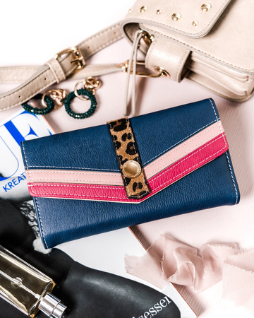 IDALINE LULUCASTAGNETTE eco leather wallet