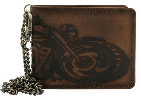 Portfel skórzany N992C-VIN-M Brown