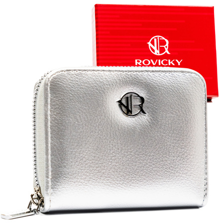 Portfel piórnik eko R-PRK-02-HRH Silver