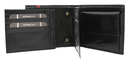 Portfel skórzany RFID ROVICKY 22321-RVTP