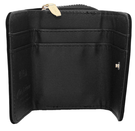 Portfel damski eko w puszce PTN 011-WEI-PUS Black