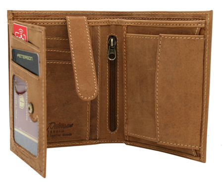 PTN 303 2-1-5 COGNAC leather wallet