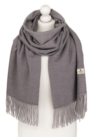 Large Women's Scarf with Fringes Peterson PTN SPV73 Grey