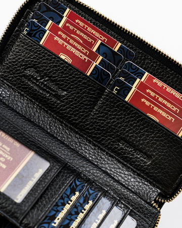 Portfel skórzany RFID PETERSON PTN ST-781