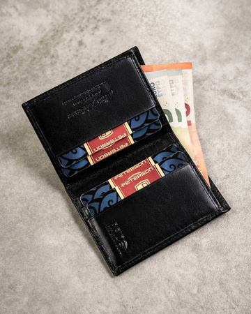 Three-Piece Gift Set: Men's Wallet, Cardholder and Keychain by Peterson PTN SET3-N78L-VT