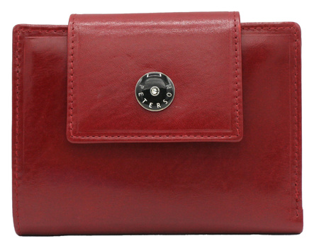 Portfel damski skórzany PTN 70613-9-TVT Red