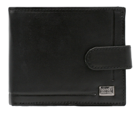 Portfel męski skórzany PC-107L-NBAR Black
