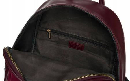 Plecak ze skóry eko DAVID JONES 6856-2