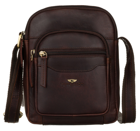 Torba skórzana + Etui PTN M23E-OPU Brown