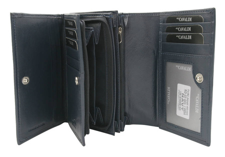 Portfel skórzany RFID 4U CAVALDI RD-22-GCL