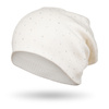 Women's Hat Decorated with Crystals PETERSON PTN HAT-05 White