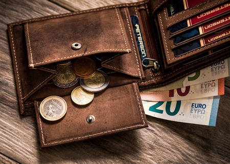 Portfel skórzany RFID PETERSON PTN 304E