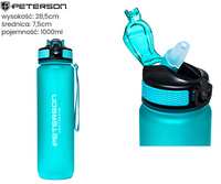 Bidon 1000ml PTN HY-8014-1L Green