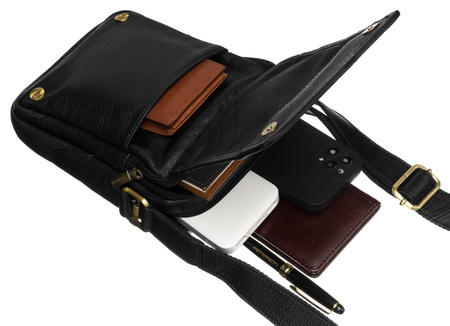 Torba skórzana PTN 251-NDM Black