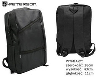 Polyester bagpack PETERSON PTN BP-04