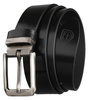 Pasek męski skórzany PTN LTP-BUF BLACK