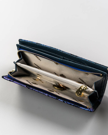 Portfel skórzany RFID PETERSON PTN 421431-ONBF