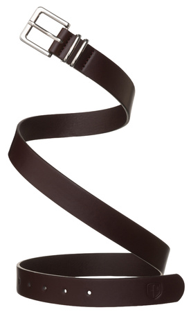 Pasek męski skórzany PTN LTP-BUF BLACK