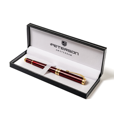 Elegant Pen in a Gift Box by Peterson PTN 339 Red