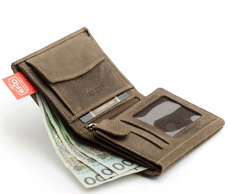 PETERSON PTN 339 2-1-4 RFID leather wallet