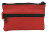 Kluczówka skórzana KC-01-LN RED