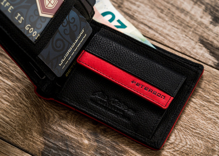 PETERSON PTN 1517.03 RFID leather wallet