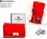 Portfel damski eko PTN 0015-BH Red