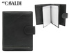 Men's PU+leather wallet M302BL-PU-6878 Black