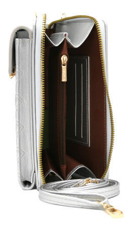 Torebko portfel M-09 Silver