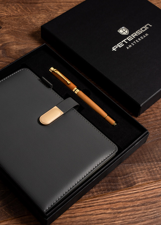 Zestaw notes + długopis PTN 339-NOT-2 Gray