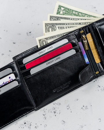 ROVICKY N61-RVT RFID leather wallet