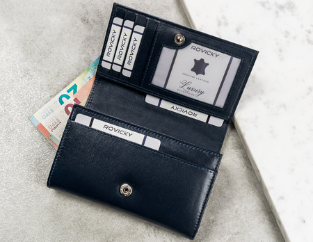 Portfel skórzany RFID 4U CAVALDI RD-22-GCL