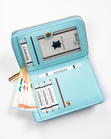Portfel damski PU R-PKK-02 Blue