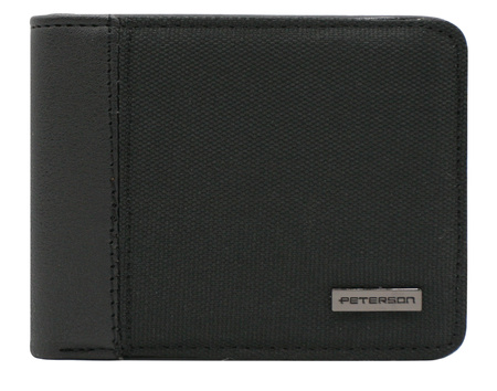 Portfel męski ze skóry PU PTN EH-06Z Black
