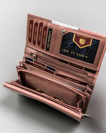 PETERSON PTN RD-12-GCL-S RFID leather wallet