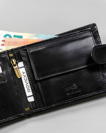 Portfel skórzany RFID ROVICKY 22319L-RVTP