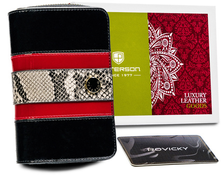 PETERSON PTN ST-418 RFID leather wallet