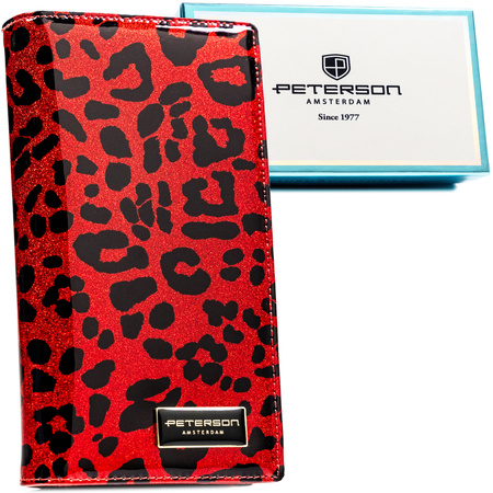 Portfel damski skóra+PU PTN PS1431-PDS Red