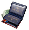 Portfel skórzany RFID ROVICKY 331-RBA-D BLACK-RED