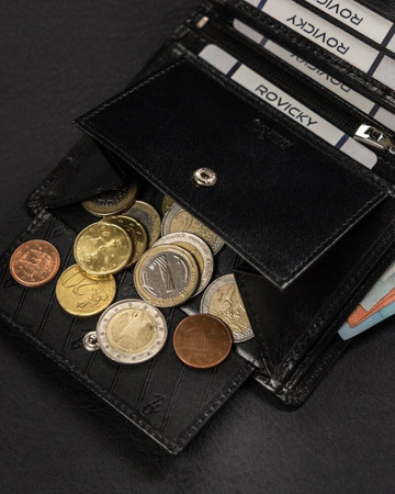 ROVICKY RV-75699-BCA RFID leather wallet