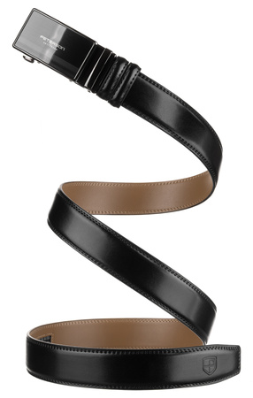 Pasek męski skórzany PTN A021-AS Black