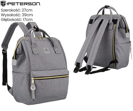 Plecak PTN ALFA Grey