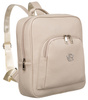 Plecak damski PU R-PL-29601 L.Beige