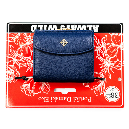 Portfel damski na blistrze PP-SF-1815-A-BL Navy