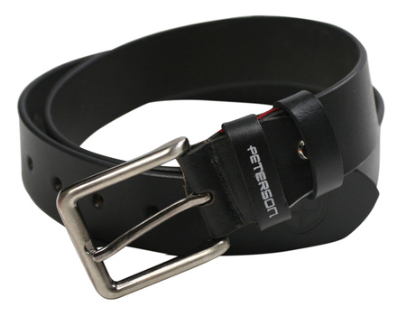 Pasek skórzany szeroki PTN PS01-BGL Black