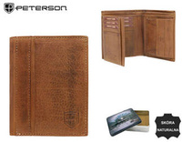 Leather wallet PTN N005-PCA TAN
