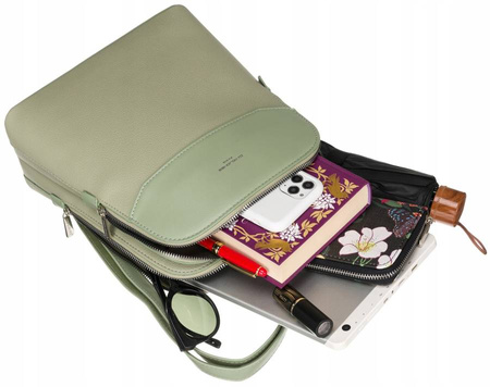 Plecak z eko skóry DAVID JONES 6960-2